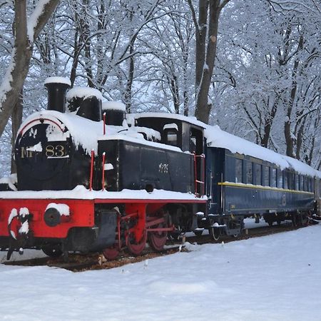 Le Train Des Reves Hotel Dracy-Saint-Loup ภายนอก รูปภาพ